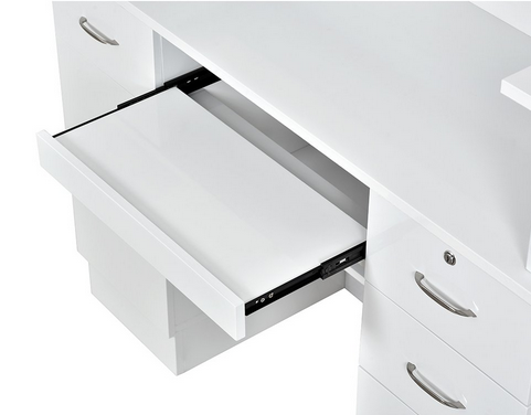 Langara LED Modern Salon Reception Desk - mcbeautyequipment.com by MC Distributors 1, Inc. | Bronx | New York