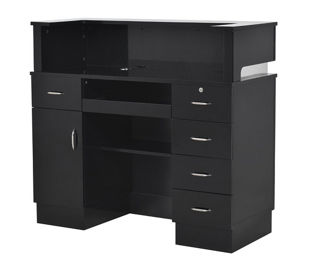 Langara LED Modern Salon Reception Desk - mcbeautyequipment.com by MC Distributors 1, Inc. | Bronx | New York