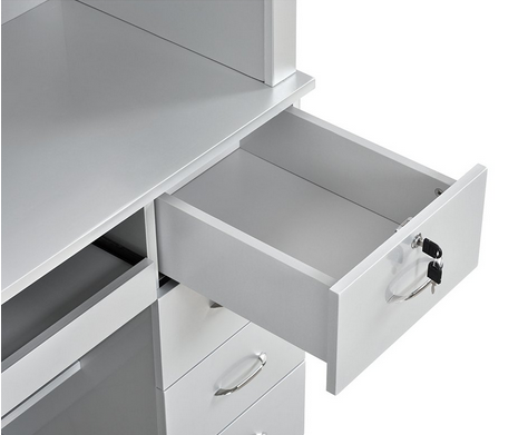 Langara LED Modern Salon Reception Desk - mcbeautyequipment.com by MC Distributors 1, Inc. | Bronx | New York