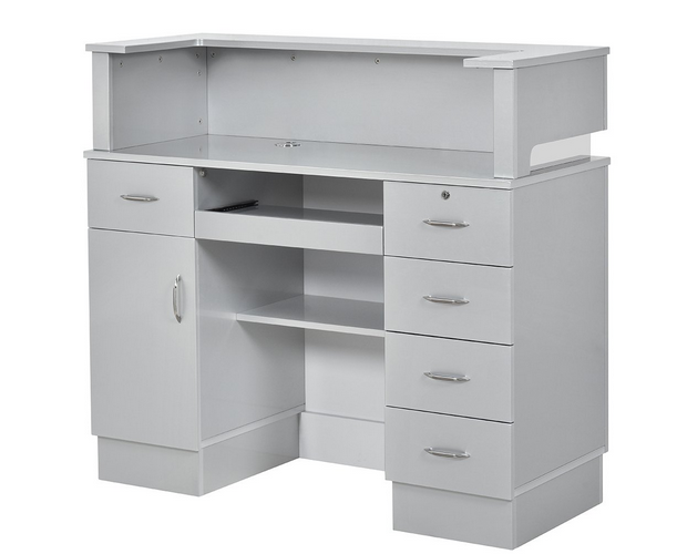 Langara LED Modern Salon Reception Desk - mcbeautyequipment.com by MC Distributors 1, Inc. | Bronx | New York