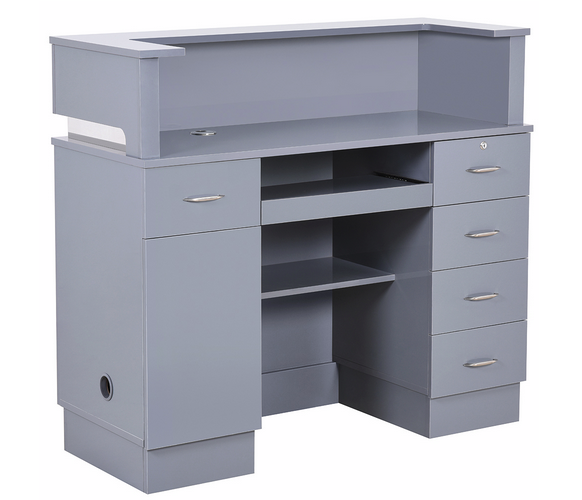 Langara LED Modern Salon Reception Desk - mcbeautyequipment.com by MC Distributors 1, Inc. | Bronx | New York