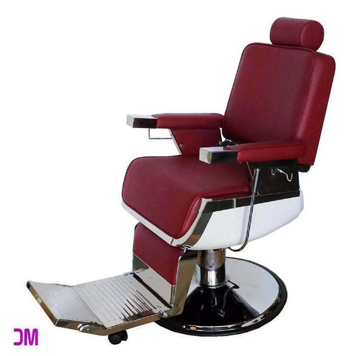 Classic Barber Chair Red - mcbeautyequipment.com by MC Distributors 1, Inc. | Bronx | New York