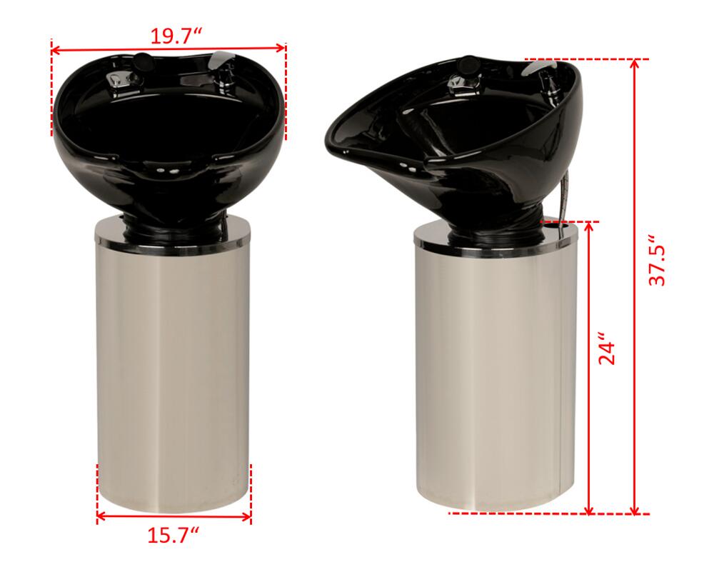 Chrome Standing Sink - mcbeautyequipment.com by MC Distributors 1, Inc. | Bronx | New York 