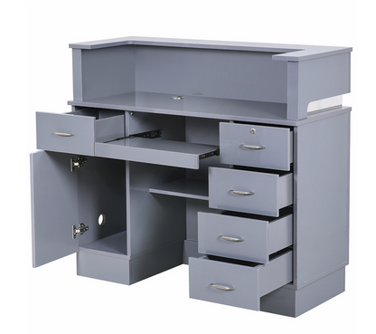 Langara LED Modern Salon Reception Desk - mcbeautyequipment.com by MC Distributors 1, Inc. | Bronx | New York 