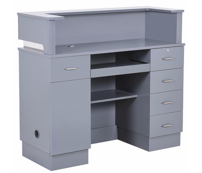 Langara LED Modern Salon Reception Desk - mcbeautyequipment.com by MC Distributors 1, Inc. | Bronx | New York 