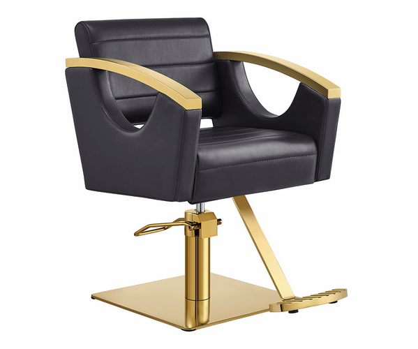 Bello Salon Chair Gold - mcbeautyequipment.com by MC Distributors 1, Inc. | Bronx | New York 