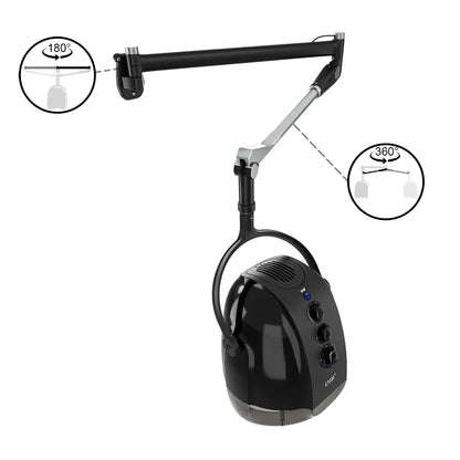 Hydra Wall Mounted Hair Dryer